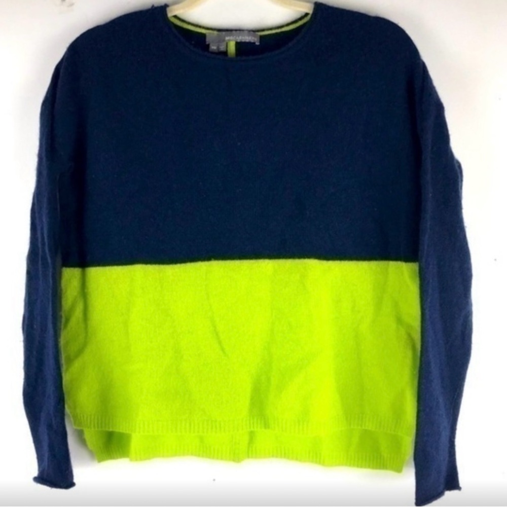 360 Cashmere Colorblock Sweater *PLEASE READ NOTES*